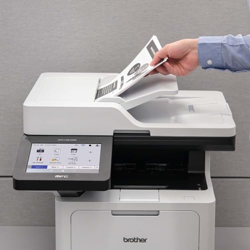 Brother MFC-L6810DW Enterprise Monochrome Laser All-in-One Printer, Large Paper Capacity, Wireless Networking, Advanced Security Features, and Duplex Print, Scan, and Copy, Works with Alexa - Image 6