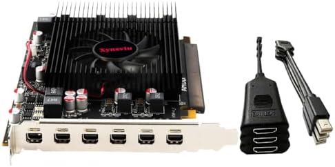 R7 350 4GB GDDR5 6 Mini DP Multi Monitor Graphics Card by Multi-monitorgraphicscardsarewidelyusedsuitableforspeculationofficeadvertisingprojectionmonitoringlargescreensplicing