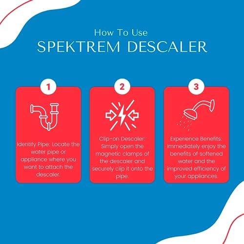 Spektrem Descaler | Magnetic Water Softener for Home & Garden | Limescale & Hard Water Solution | Enhances Plant Growth & Protects Appliances - Image 4