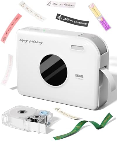Phomemo Ribbon Printer, A30 Mini Label Maker Machine with Waterproof Labels by Phomemo