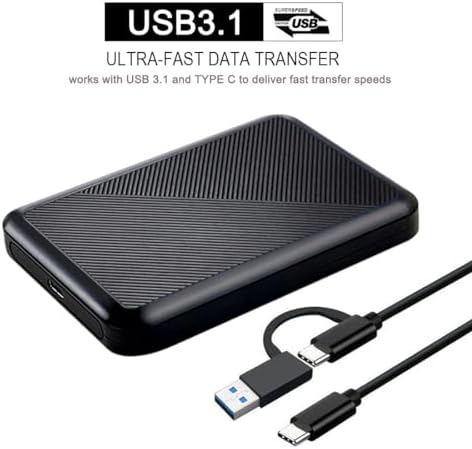 250GB Ultra Slim Portable External Hard Drive USB 3.1 - Image 3