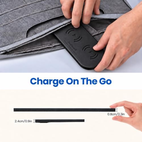 ZealSound 3-in-1 Wireless Charging Pad for iPhone 17/16/15 & Samsung Galaxy - Image 5