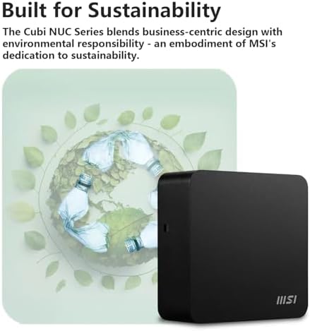 MSI Cubi NUC Intel Core 5 120U Business MFF Desktop, 16GB DDR5 | 256GB SSD - Image 4