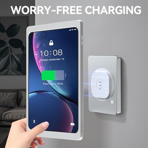 Magnetic Wall Mount with Charging Case A10 for iPad Pro (6th / 5th / 4th / 3rd Generation) 12.9-Inch. PoE and DC up to 18W Quick Charge, Strong Magnets, 360 Rotation - Image 5
