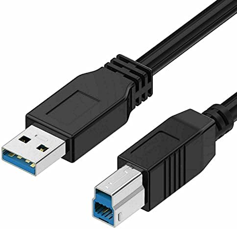 NTQinParts USB3.0 PC/Mac Data Transfer Sync SuperSpeed Cable Cord for Epson RapidReceipt RR-600W Desktop Color Duplex Receipt and Document Scanner - Image 3