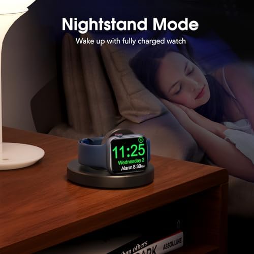 Upgraded for Apple Watch Charger,Portable Magnetic Fast Charging Dock - Image 4