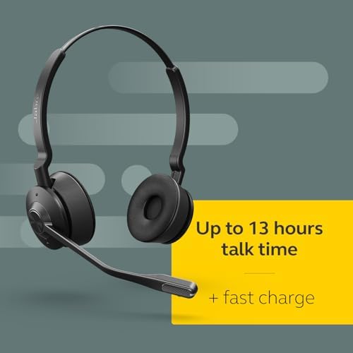 Jabra Engage 65 SE (Second Edition) Wireless Dual-Ear Headset, Black - Image 5