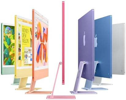 Apple 2024 iMac All-in-One Desktop Computer with M4 chip with 10-core CPU, 10-core GPU: Built for Apple Intelligence, 24GB Unified Memory, 512GB SSD Storage; Green with AppleCare+ (3 Years) - Image 2