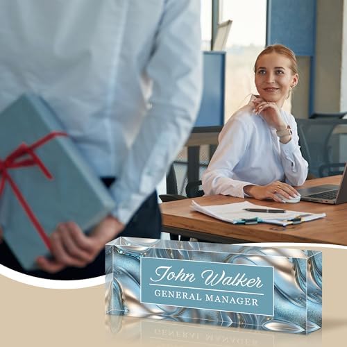 Ship Next Day Desk Name Plate Personalized, Custom Name Plate for Desk - Image 6