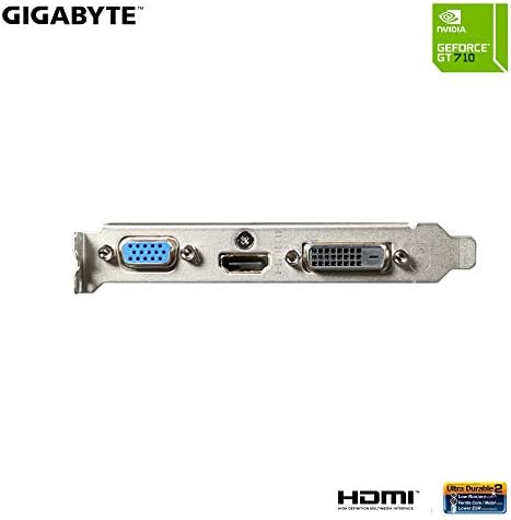 GIGABYTE 2GB RAM DDR3 SDRAM Video Graphics Cards GV-N710D3-2GL REV2.0 for Desktop - Image 5