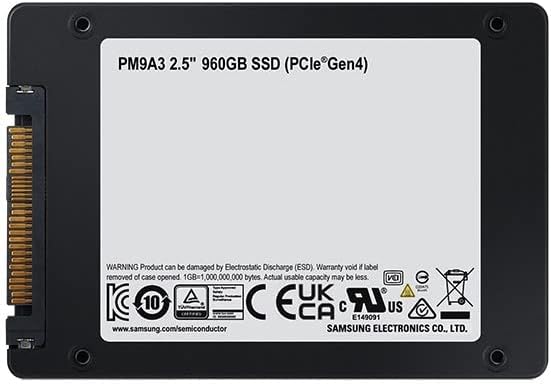 PM9A3 SSD 2.5 U.2 NVME GEN 4 960GB - Image 4