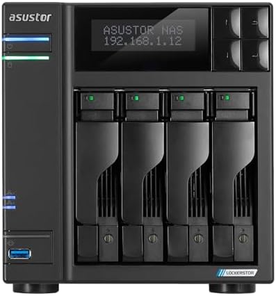 Asustor Lockerstor 4 Gen2+ AS6704T v2 4 Bay NAS for Content Creators - Image 2