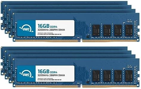 OWC 128GB (8x16GB) DDR4 3200MHz Non-ECC DIMM 288-pin Memory RAM by OWC