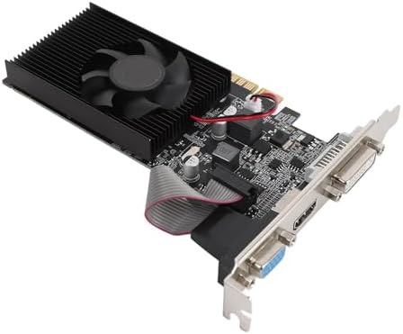 VBESTLIFE GT210 1GB Graphics Card, DDR3 64 Bit GPU, 500/589MHz, PCIE 2.0 16X Desktop PC Gaming Video Card with HDMI, DVI, VGA Ports - Image 2