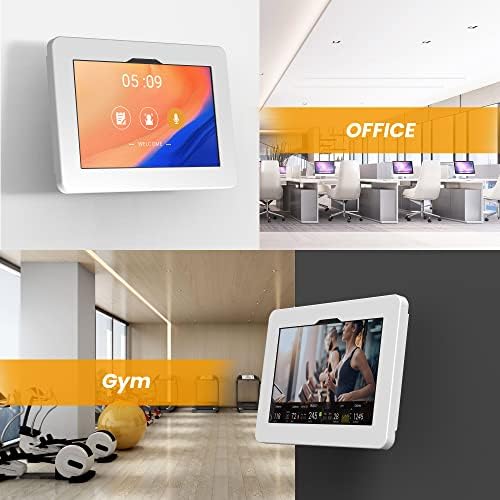 Tablet Wall Mount Compatible with 11" Samsung Galaxy Tab A11+, Tab A9+, Anti-Theft Lock Adjustable - BSW101WJ - Image 2