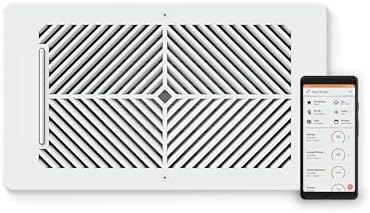 Flair Smart Vent 6x10 (White), AC Vent Cover for Floors, Walls and Ceilings. by Flair