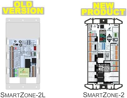 SmartZone-2: Single-Stage, 2-Zone Controller KIT w/ Temperature Sensor - Replace Honewell, ewc, zonefirst HVAC Zone Control Panels - Image 4