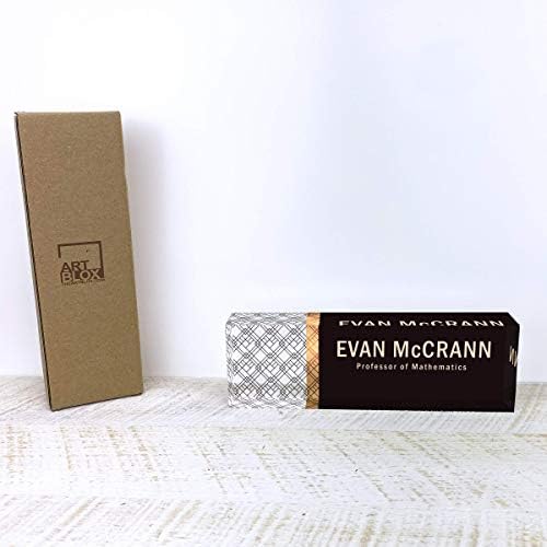 Artblox Personalized Name Plate for Desk | Net Design On Clear Acrylic Glass | Custom Plaque Desk Name Plate Personalized Your Name and Credentials Office Office Sign Engraved Plaque - Image 6
