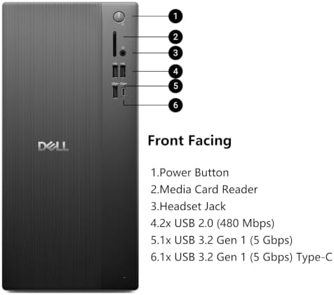 Dell Pro 2026 Desktop Tower 16GB DDR5 RAM 512GB SSD, Windows 11 Pro - Image 4