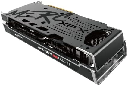 XFX Speedster MERC308 Radeon RX 6650XT Black Gaming Graphics Card with 8GB GDDR6 HDMI 3xDP, AMD RDNA 2 RX-665X8TBDY - Image 5