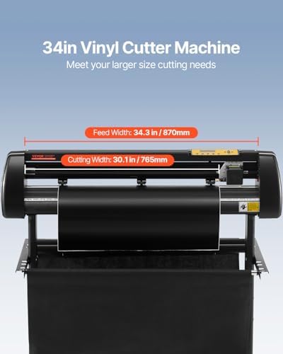 VEVOR Vinyl Cutter Machine 34 inches Bundle Manual Vinyl Plotter Cutter - Image 2