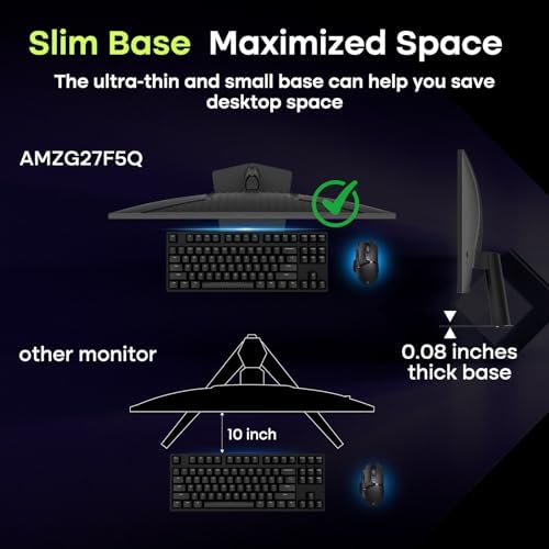 Amzfast 27 Inch Gaming Monitor 200Hz WQHD (2560 x 1440) Fast IPS,AMZG27F5Q - Image 5