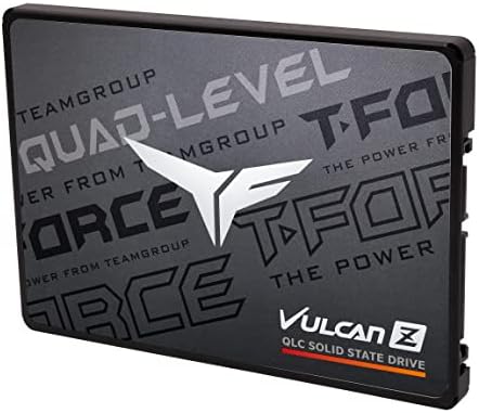TEAMGROUP T-Force Vulcan Z 4TB SLC Cache 3D NAND QLC 2.5 Inch SATA III Internal Solid State Drive SSD (R/W Speed up to 550/470 MB/s) T253TY004T0C101 - Image 4