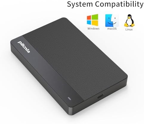 320GB Ultra Slim Portable External Hard Drive USB3.0 HDD Storage for Xbox One X/S, Xbox 360, PS4, PC, Desktop, Laptop, MacBook, Chromebook - Image 3