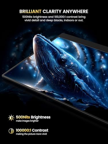 UPERFECT 13.3" 4K OLED Portable Monitor, 109% DCI-P3, 500 Nits Display - Image 4