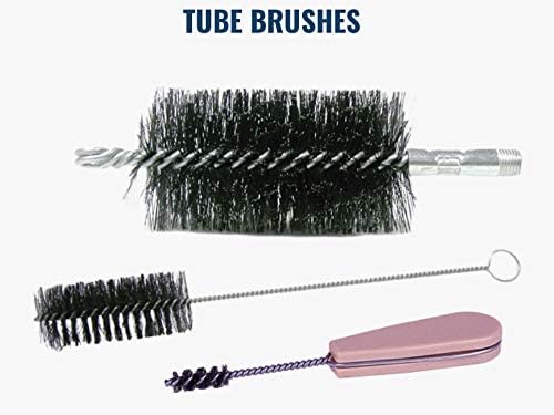 Weiler 36303 1/2" Inside Diameter, 5/8" Outside Diameter, 302 Stainless Steel Bristles, Turbo Tube Brush, Made in the USA (Pack of 3) - Image 3