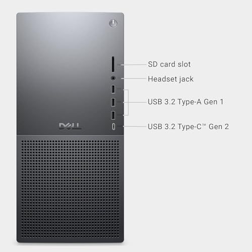 Dell Tower Plus EBT2250 Desktop Computer - Series 2 Intel Core Ultra 9 285K 24-Core CPU up to 5.7 GHz, 64GB DDR5 RAM, 2TB NVMe SSD, NVIDIA GeForce RTX 5070 12GB GDDR7, Windows 11 Pro, Graphite - Image 6