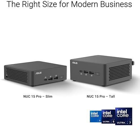 ASUS NUC 15 Pro Barebone Kit | Agent Computer, DIY Mini PC, 3Y Warranty - Image 4