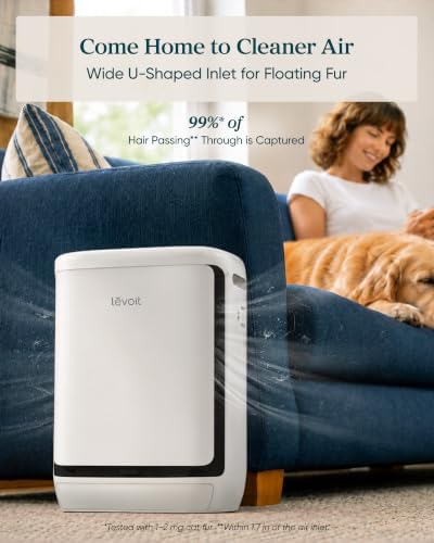 LEVOIT Smart Pet Air Purifier for Home Pets Large Room, Vital Pet Pro,White - Image 6