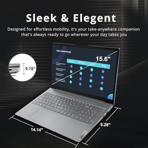 Lenovo Laptop Computer V15, AMD Ryzen 5 7520U, 8GB RAM, 512GB SSD - Image 4