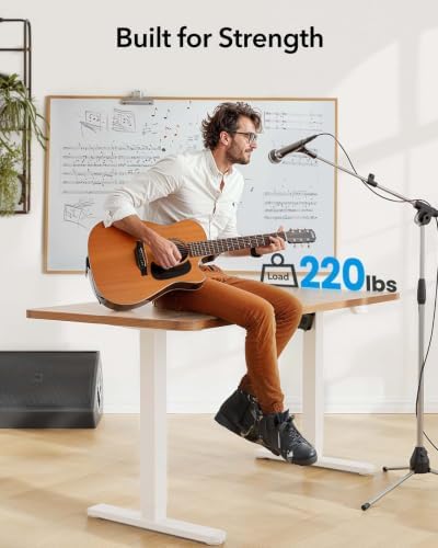 HUANUO Standing Desk Frame with Brushless Motor for Max 75 x 35 inch Tops - Image 2