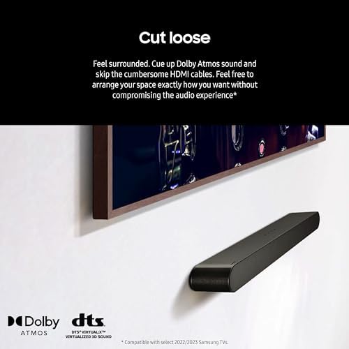 SAMSUNG S60D 5.0ch Soundbar w/Wireless Dolby Atmos Audio, All-in-One Design, Q-Symphony, SpaceFit Sound Pro, Adaptive Sound, Game Mode Pro with Alexa Built-in, HW-S60D/ZA - Image 5