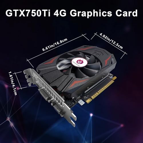 GPVHOSO GTX 750Ti 4GB Graphics Card GDDR5, - Image 5