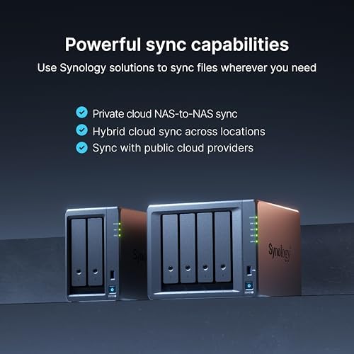Synology DS425+ Private Cloud Media Server - Stream, Back Up & Share Files (4-Bay Diskless NAS) - Image 5
