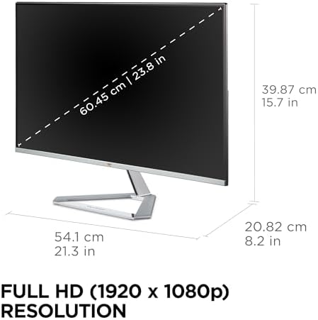 ViewSonic VX2476-SMHD 24 Inch 1080p Computer Monitor, IPS LED Display - Image 3