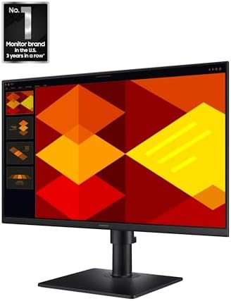 Samsung 24” (S40GD) Borderless Business Monitor with IPS Panel - Image 2