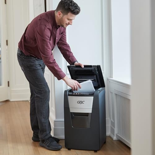 GBC 150X Paper Shredder, Auto Feed+, 150 Sheet Capacity, Super Cross-Cut, Home Office Shredding (WSM1757604) - Image 2
