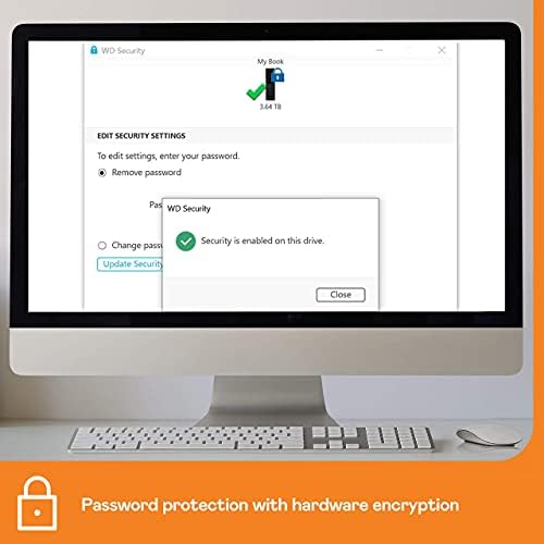 WD 12TB My Book Desktop External Hard Drive, USB 3.0, External HDD with Password Protection and Auto Backup Software - WDBBGB0120HBK-NESN - Image 4