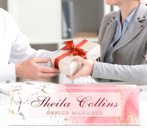 Custom Name Plate for Desk, Employee Appreciation Gifts, Office Decor - Image 6