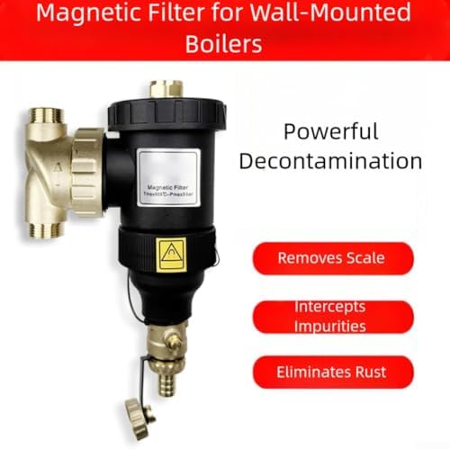 Magnetic Central Heating Boiler Filter With Sludge And Rust Separator For HVAC System DN20 DN25 DN32(DN25/1 male valve) - Image 7