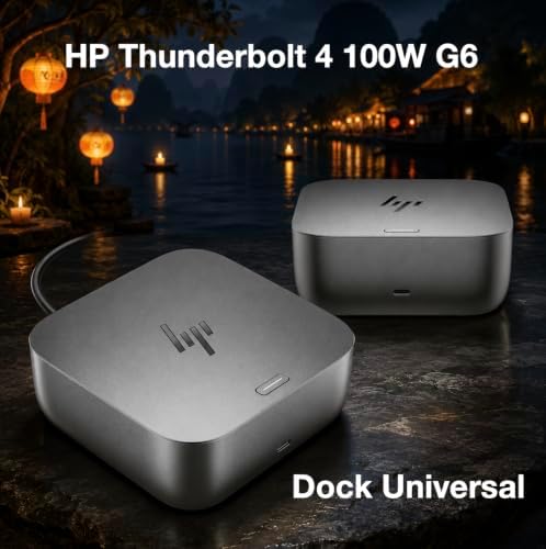 HP Thunderbolt 4 100W G6 Dock Universal Thunderbolt/USB-C Docking Station - Image 2