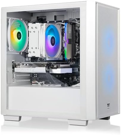 Thermaltake LCGS Versa i560S Gaming Desktop (Intel Core™ i7-14700F, 16GB 6000MT/s DDR5 RGB Memory, NVIDIA GeForce® RTX 5060, 1TB NVMe M.2, WiFi, Windows 11) H16S-B76S-560-LCS by Unknown