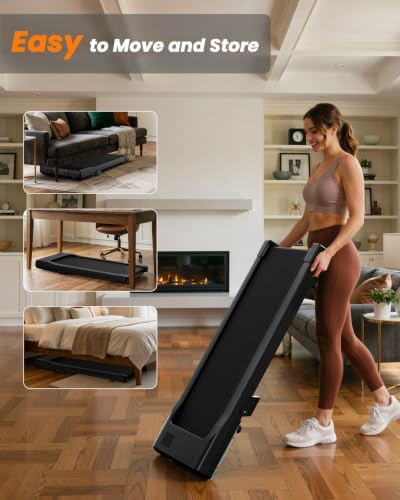 Superun Walking Pad with 6% Incline, 2.5HP Treadmill, 300 lbs - Image 4
