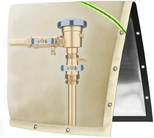 Joramoy Backflow Preventer Pipe Insulation Cover Winter 16''W x 20''H by Home
