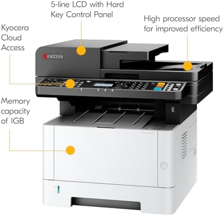 KYOCERA ECOSYS MA4000wfx Monochrome All-in-One Laser Printer,42ppm - Image 5