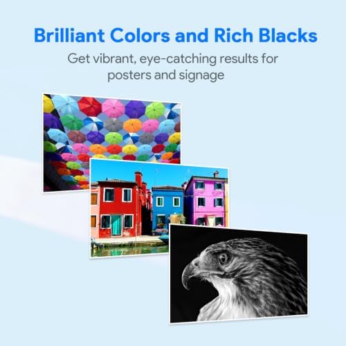 728 Ink Cartridge Matte Black (F9J68A) Latest Upgrade Replacement for HP 728 Ink Cartridges 300ml, Compatible with DesignJet T830 MFP & T730 Large Format Plotter Printers - Image 4